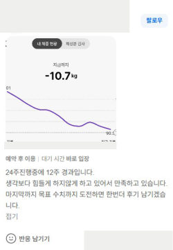 개인정보를 가린 방문 리뷰 원본 미리보기
